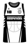 NEW Newcastle West Hoopstars Reversible Jersey