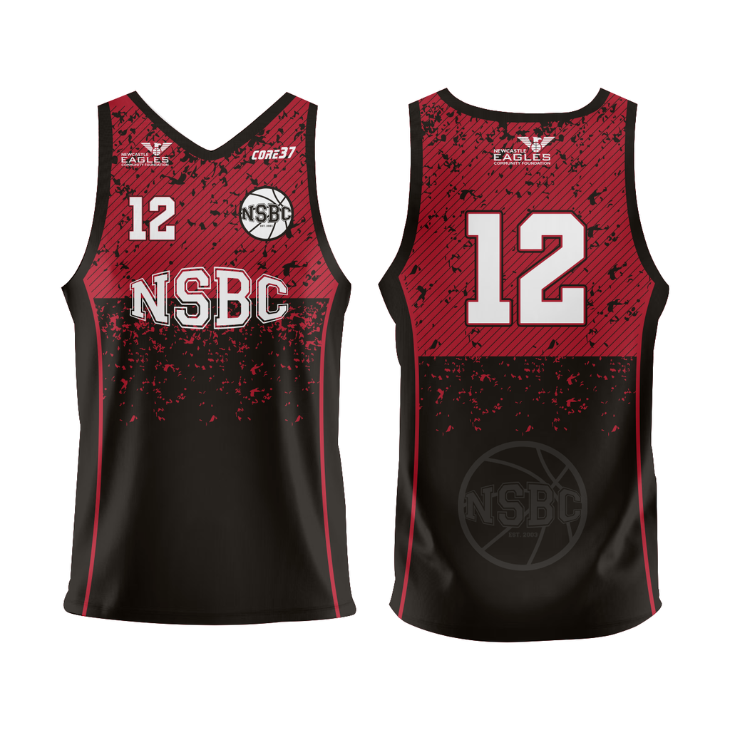 North Shields Basketball Club Reversible Jersey Newcastle Eagles