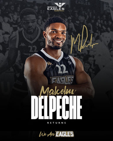 Game Worn Kit Sponsorship - Malcolm Delpeche