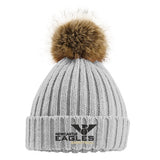 Faux Fur Pom Pom Beanie